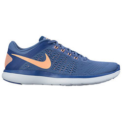 Nike Flex 2016 RN Women's Running Shoes, Blue Moon/Sunset Glow